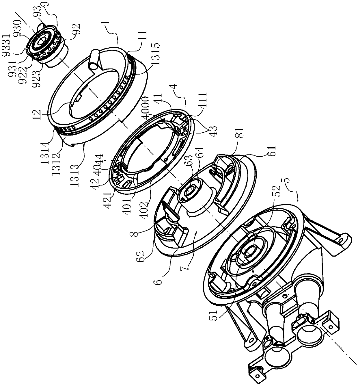 Combustor for gas stove