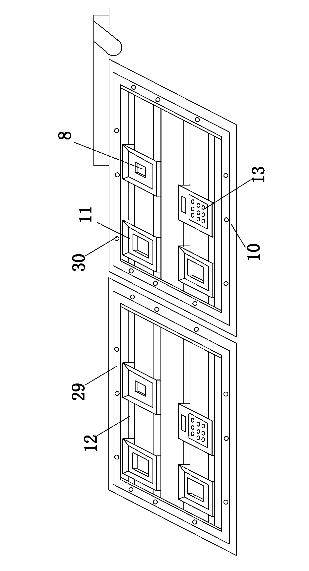 Environmental protective automatic continuous paraffin-embedding device