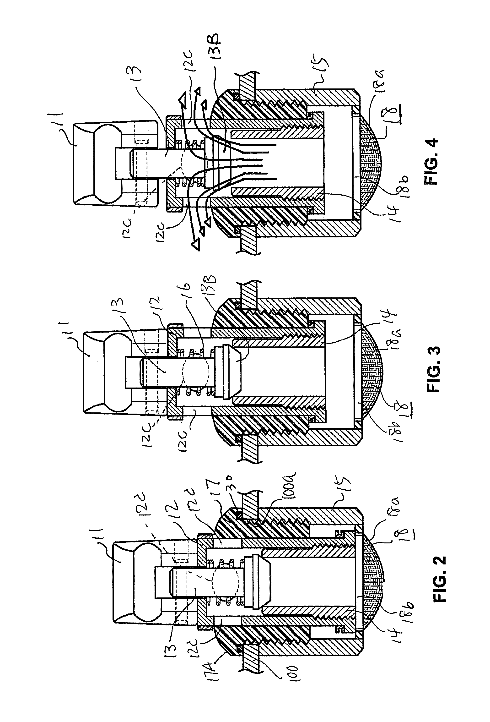 Pressure release valve