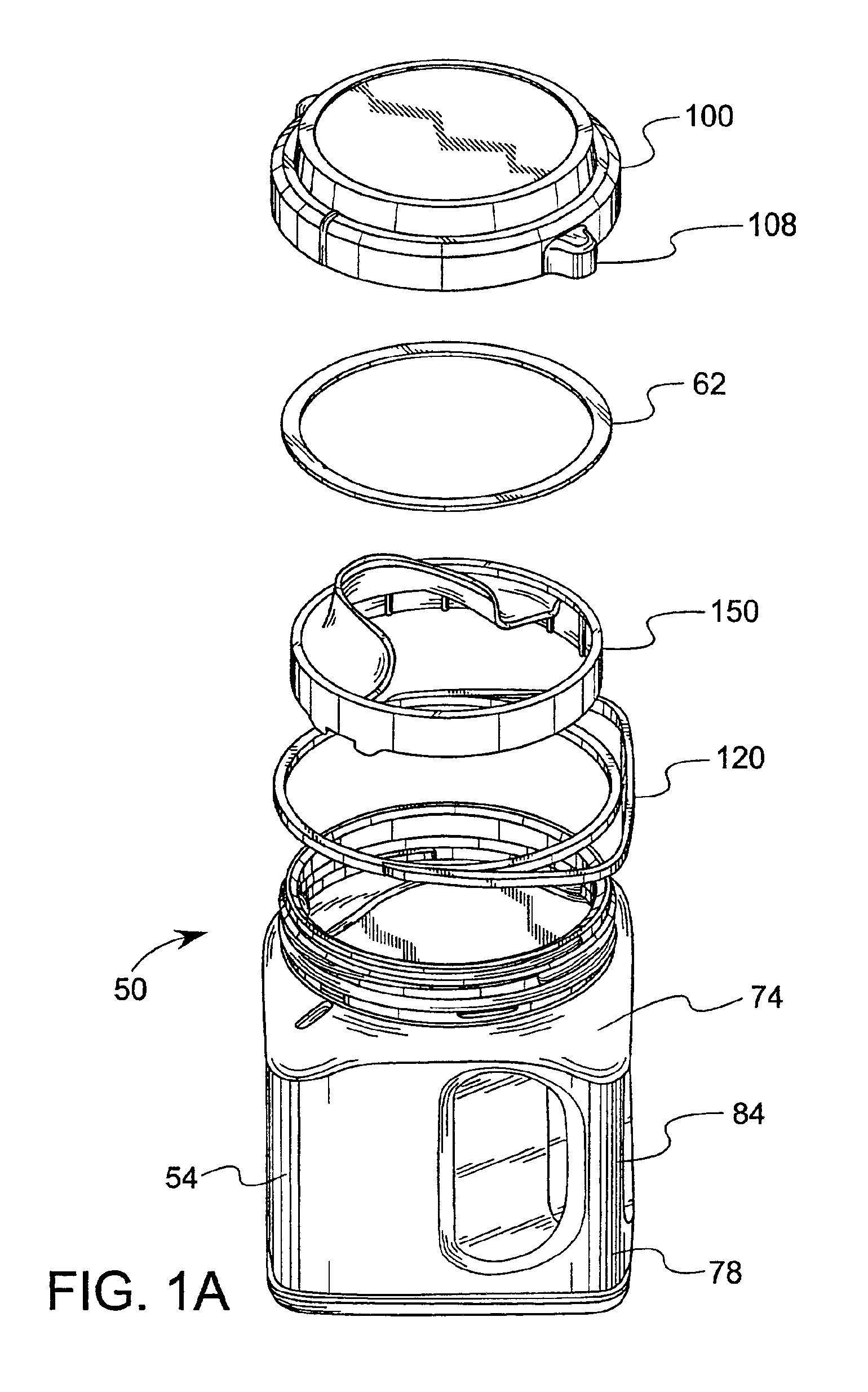 Container and lid assembly