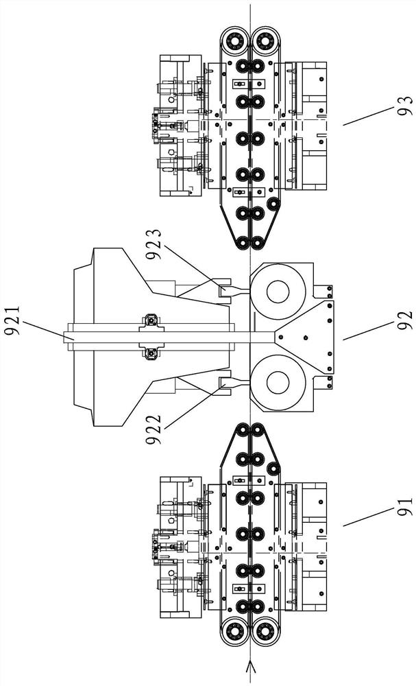 An ultrasonic double-head sealing device and its sealing process