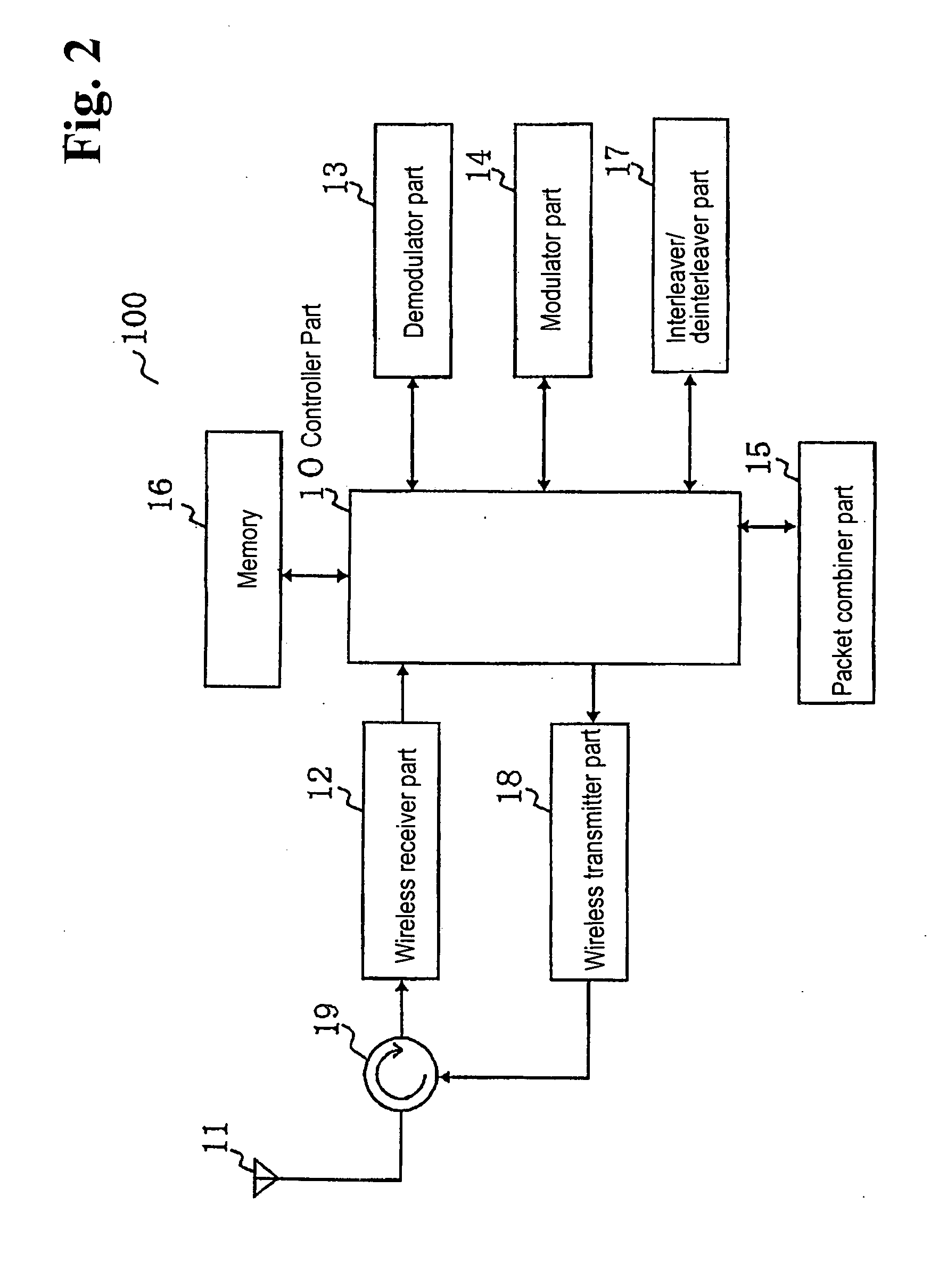 Communication System, a Repeater Terminal in a Communication System and a Communication Method
