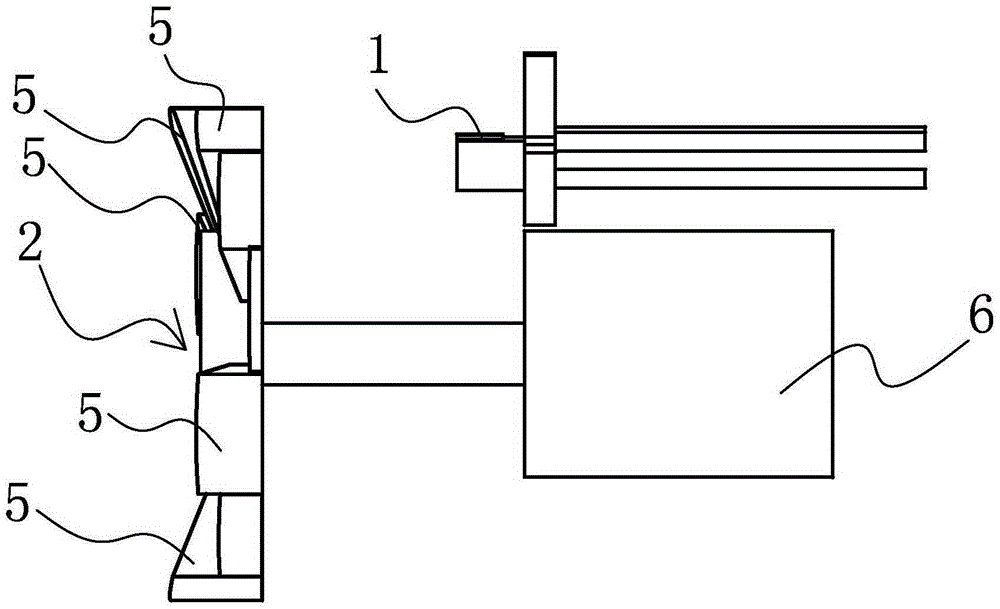 Refraction type laser scanning device