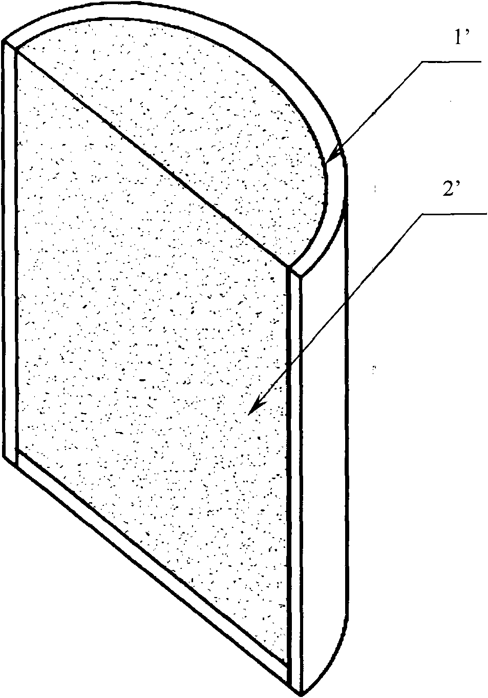 Aluminium-plated particle reinforced aluminum-matrix composite material and preparation method thereof