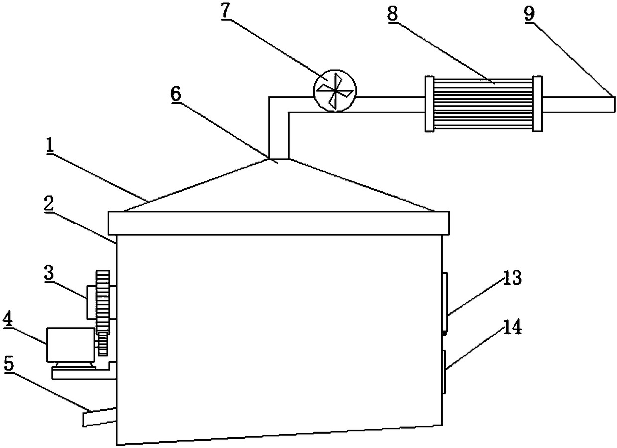 Distilled grain alcohol removal device