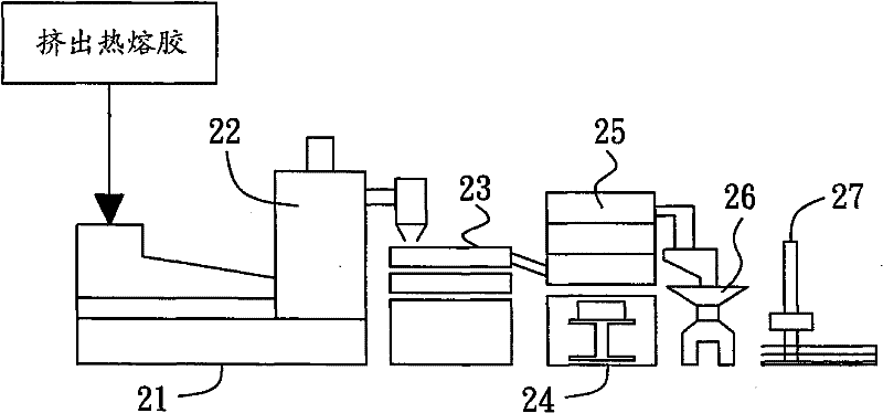 Method for manufacturing hot melt adhesive