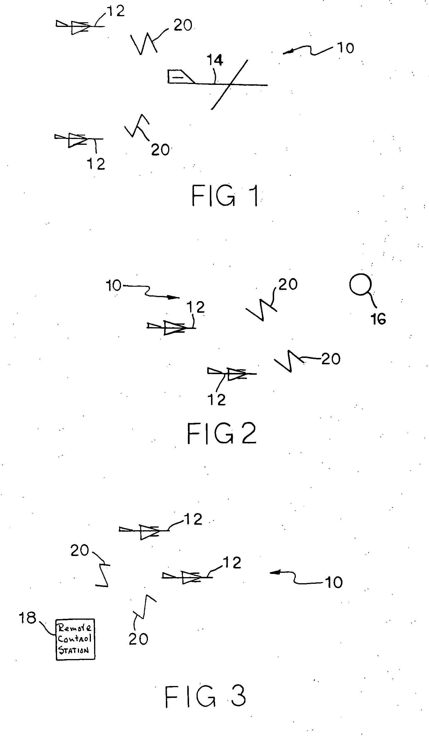System and method for remote control of interdiction aircraft