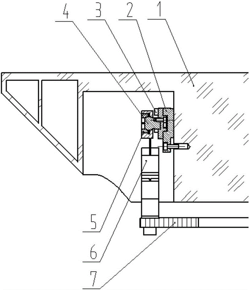 Support structure applied to miniaturized reflector