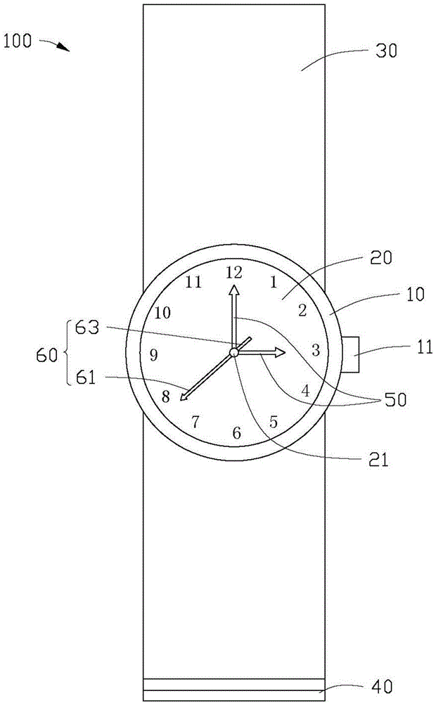 Antenna structure and clockwork with antenna structure
