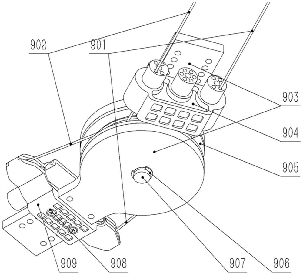 Bamboo-like structure of the upper limb exoskeleton device