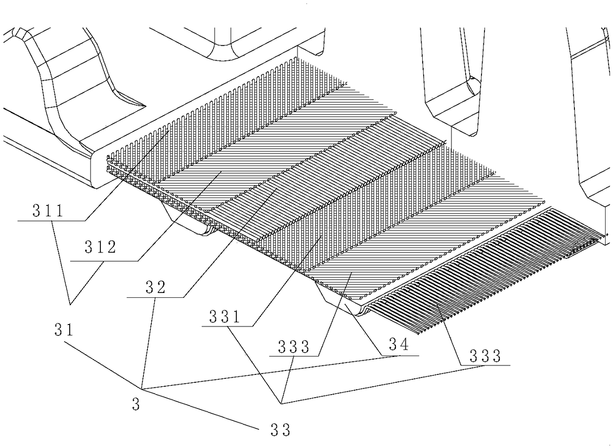 High-speed rubber track and high-speed rubber track pattern side rubber