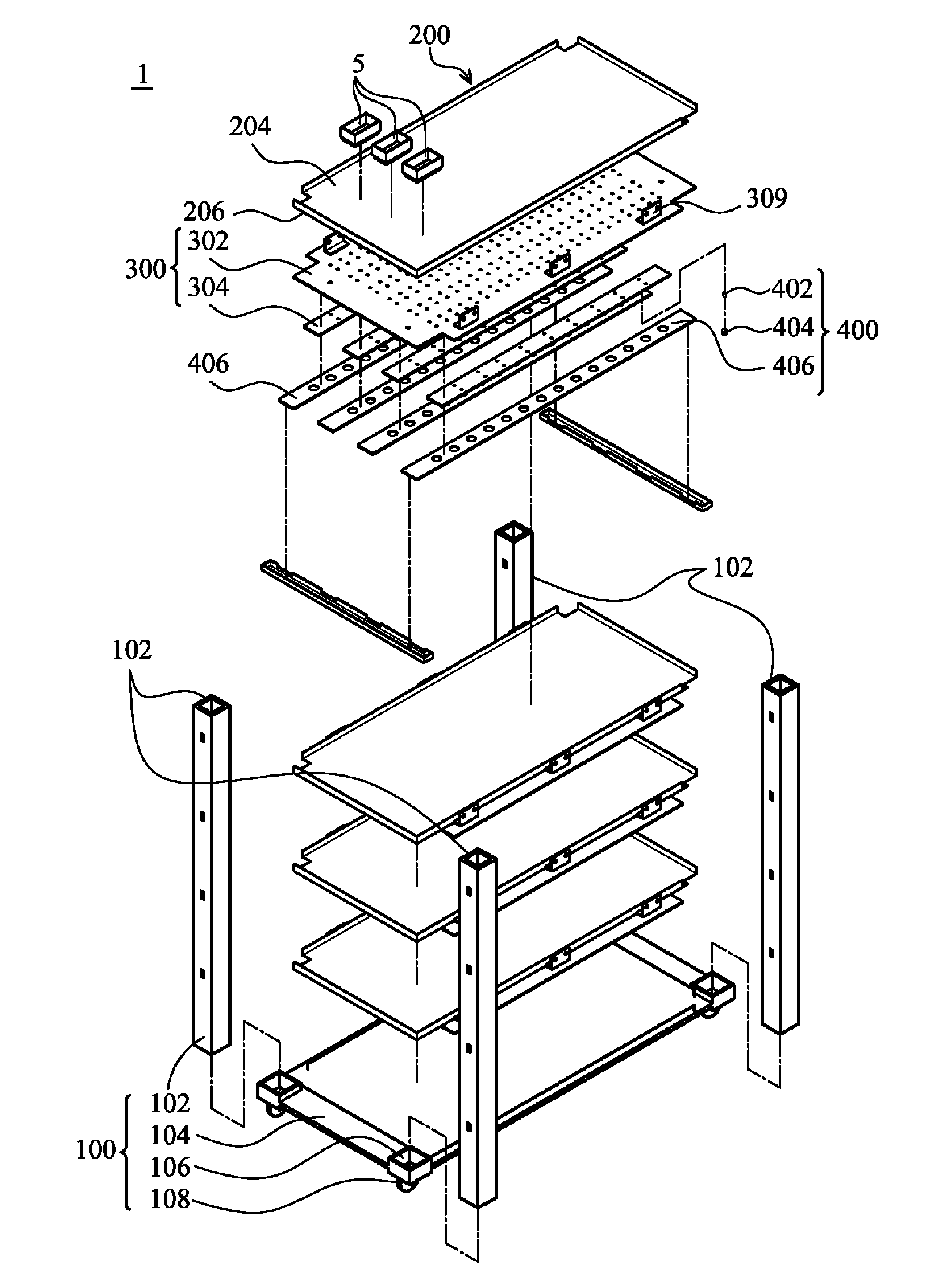 Trolly and illumination module thereof