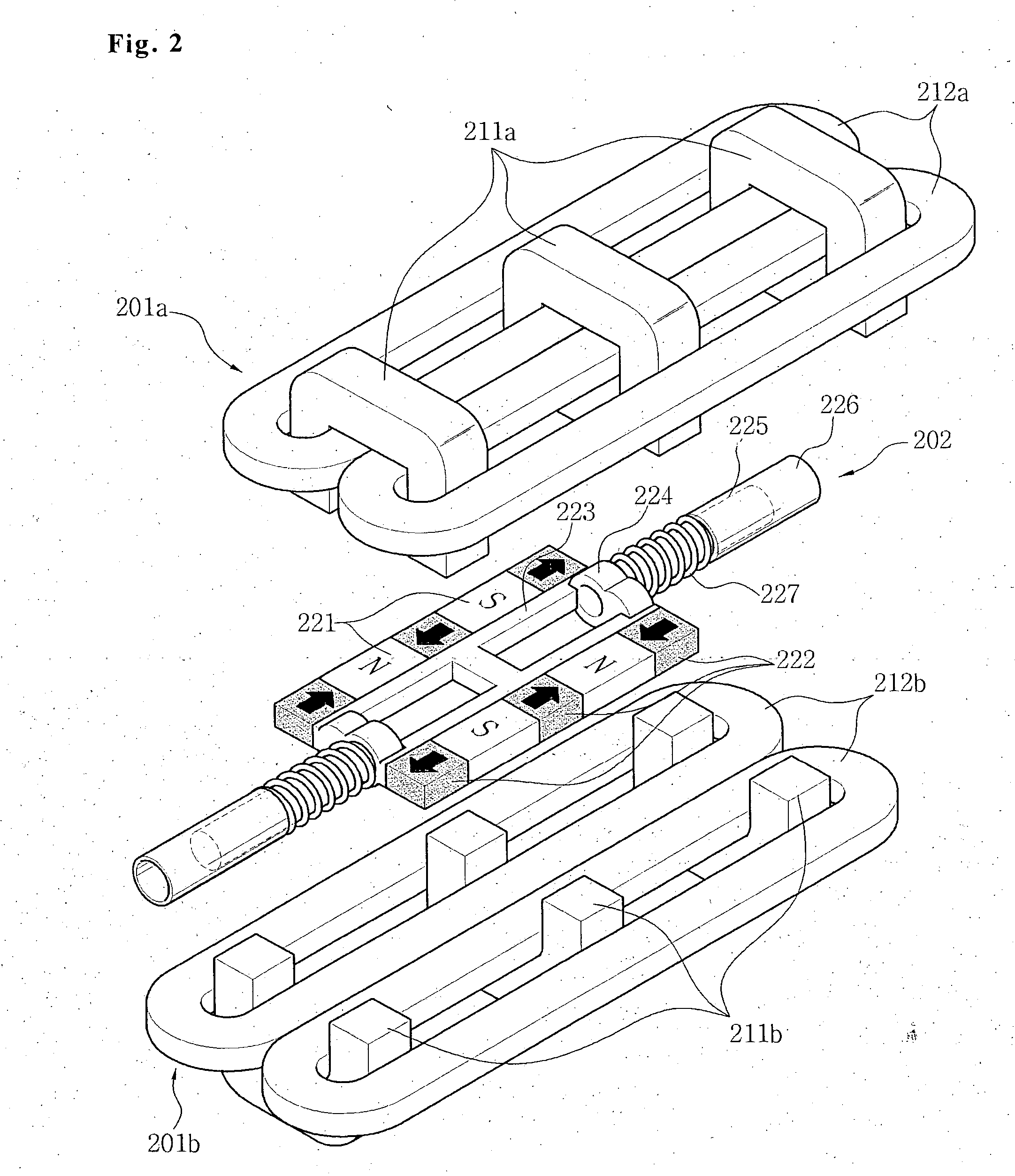 Bi-directional operating compressor using transverse flux linear motor