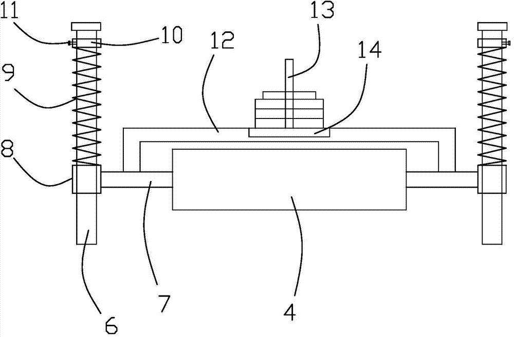 Rolling mill with speed measuring and pressure regulating structure