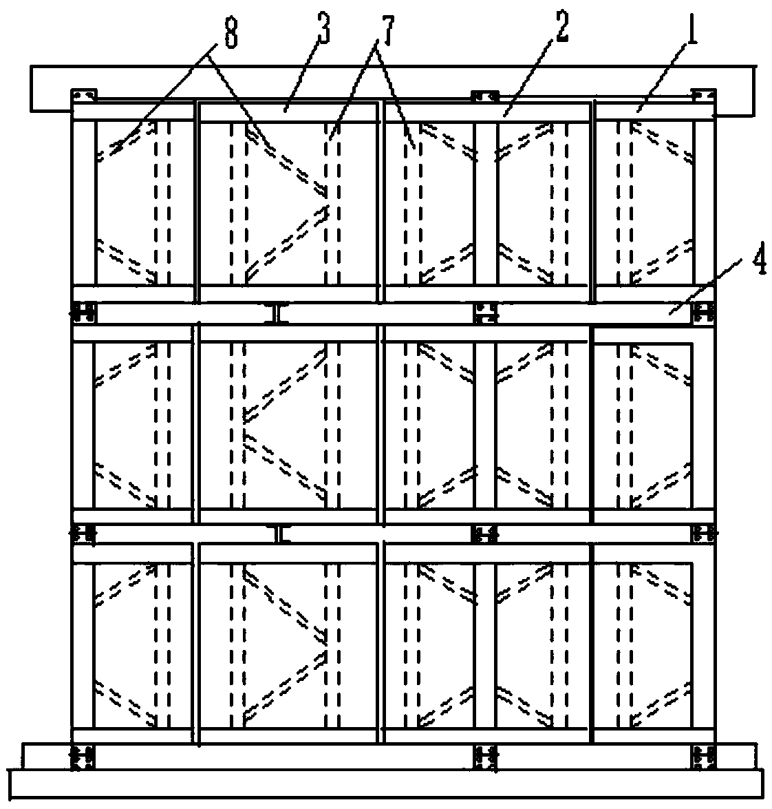 A modular building component and building component forming machine and construction method thereof