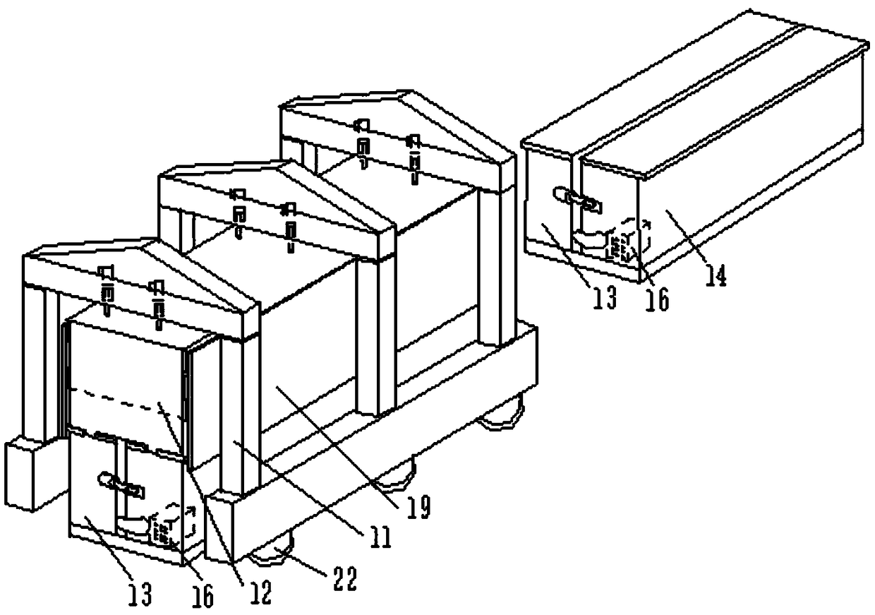 A modular building component and building component forming machine and construction method thereof