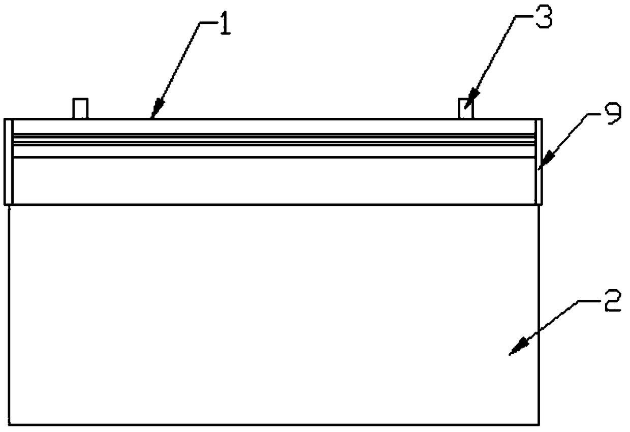 Fire emergency lighting system applied to ships