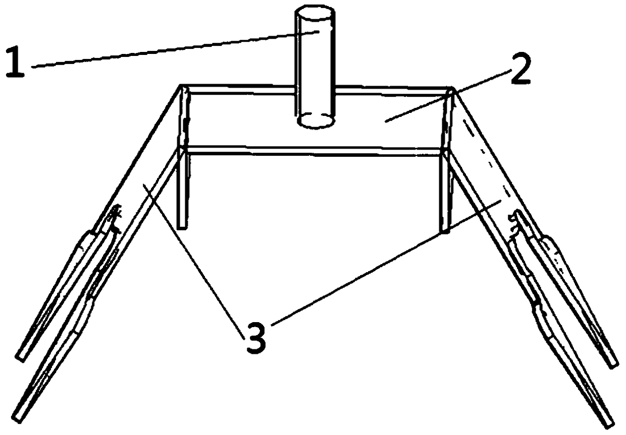 A method of using a hexagonal screw clamping tool for installing an air conditioner