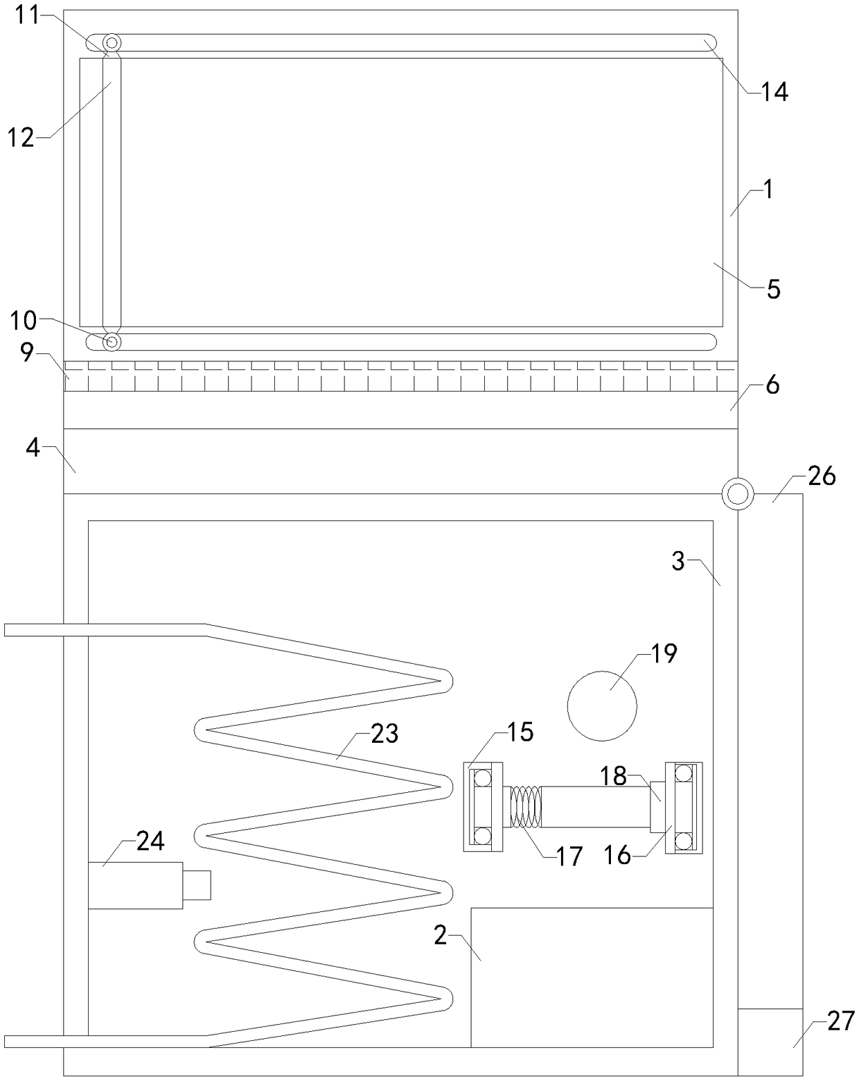 Control auxiliary device for system operation in pressure casting industry