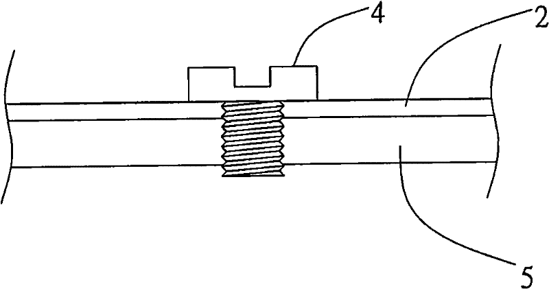 Flat display module with anti-vibration locking structure