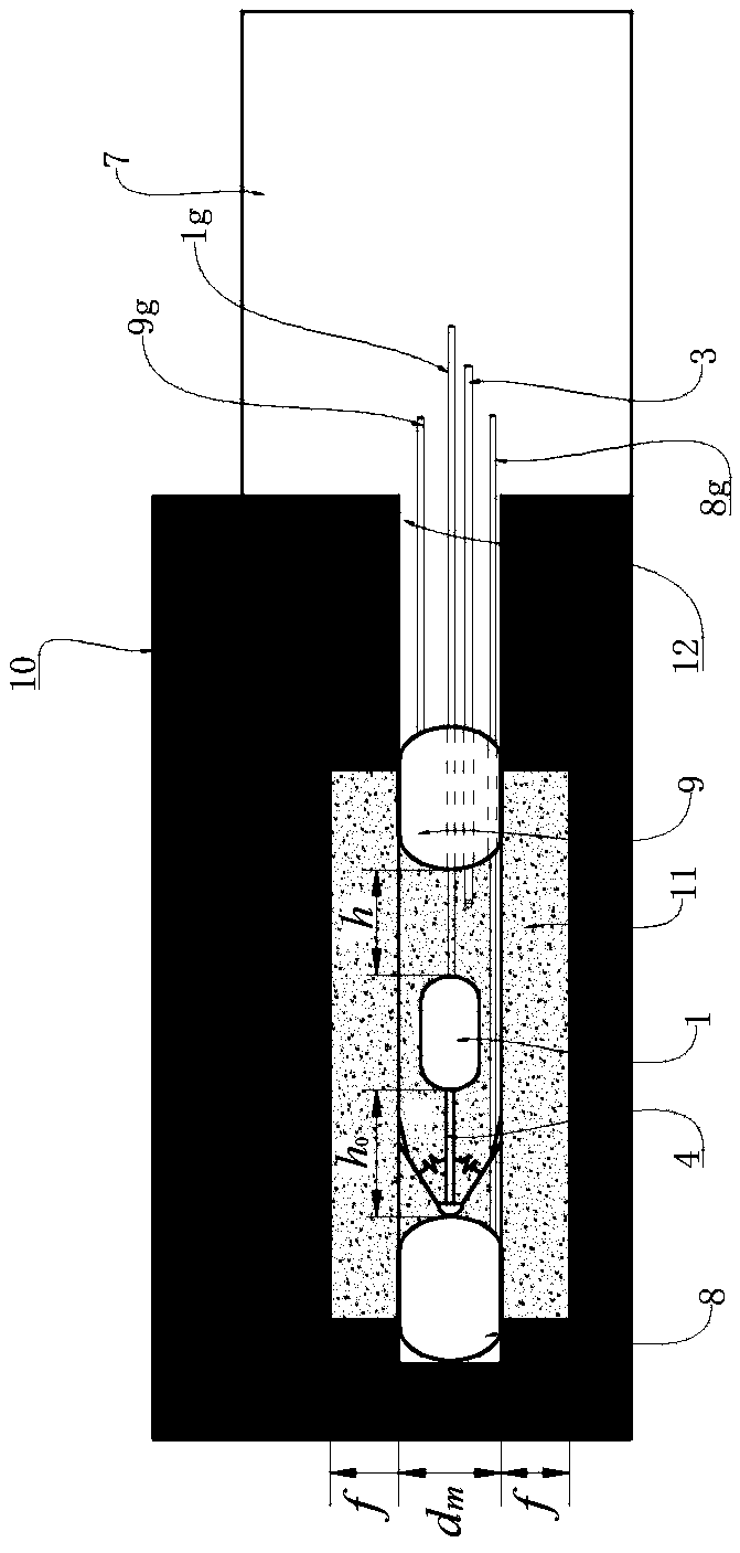 Method for improving actual measurement precision of mining-induced stress