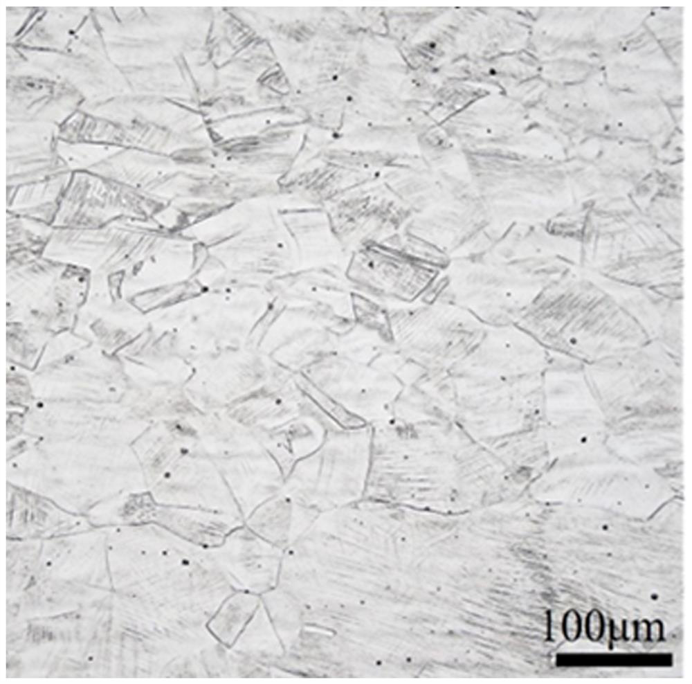 Preparation method of a new austenitic stainless steel material with high strength and hydrogen embrittlement resistance