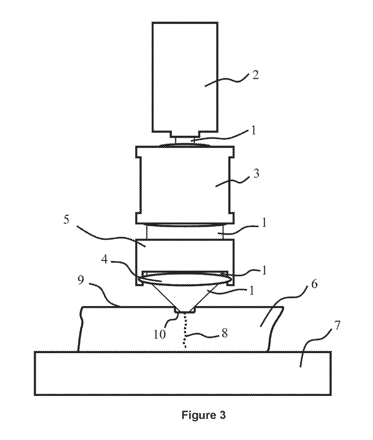 Method of laser processing for substrate cleaving or dicing through forming “spike-like” shaped damage structures