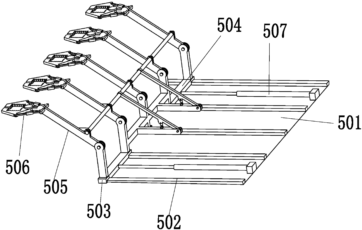 A fully automatic spraying mechanism for building walls that can adjust the spraying angle in real time