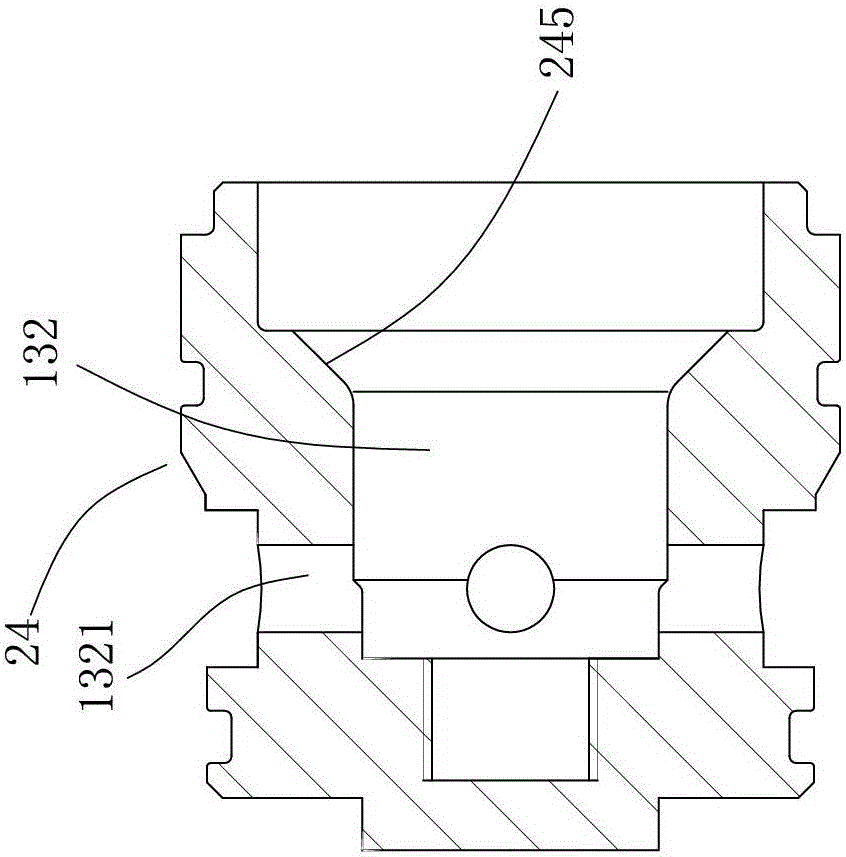 An oil circuit structure of a hydraulic retarder and its method for reducing no-load loss