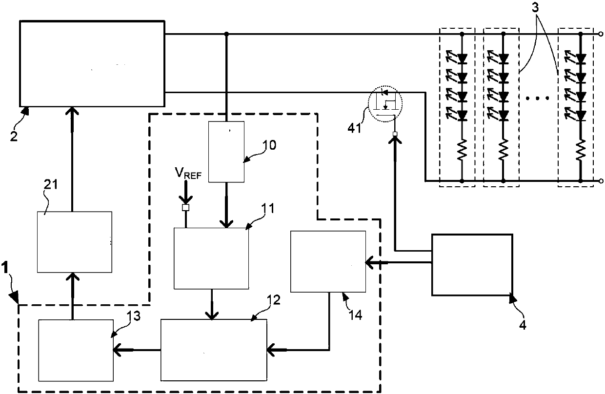 feedback-circuit-capable-of-changing-responses-with-dimming-signals