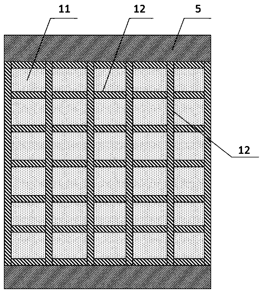 Netted support film source directly rechargeable isotope battery