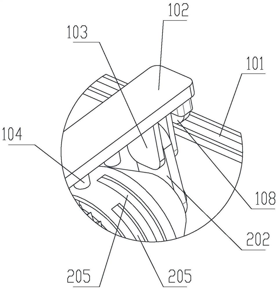 Bagged food cooling system