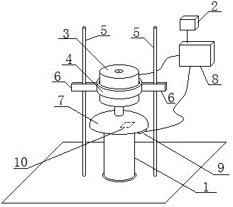 Intelligent filtering self-rotating electronic control screw