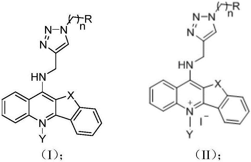 Quinolines derivative and preparation method thereof and application of quinolines derivative to preparation of anti-tumor medicine
