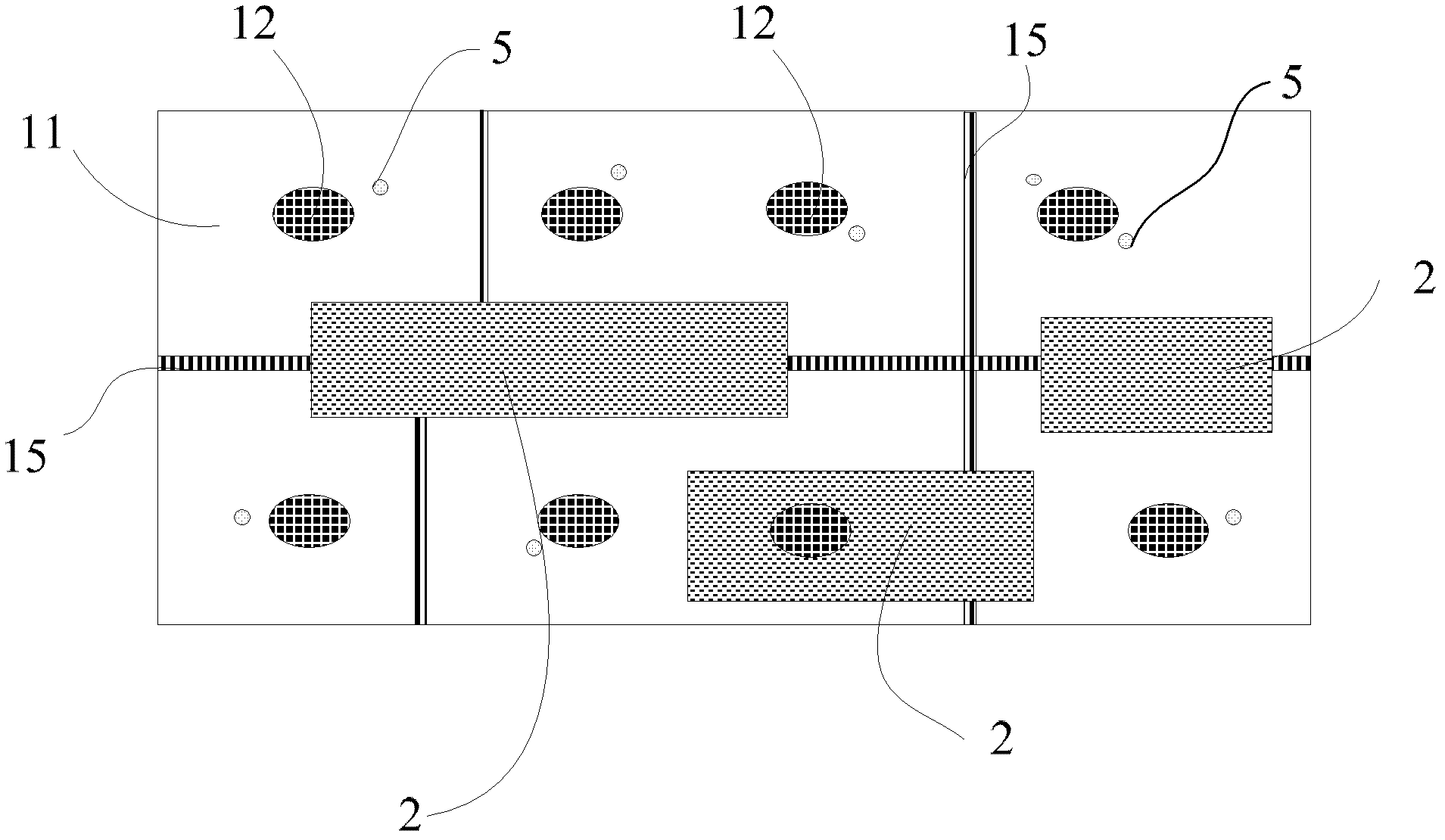 Joint unit made of impervious material and golf course