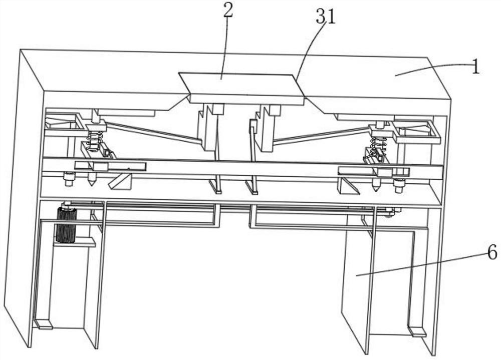 Combined desk with good stability