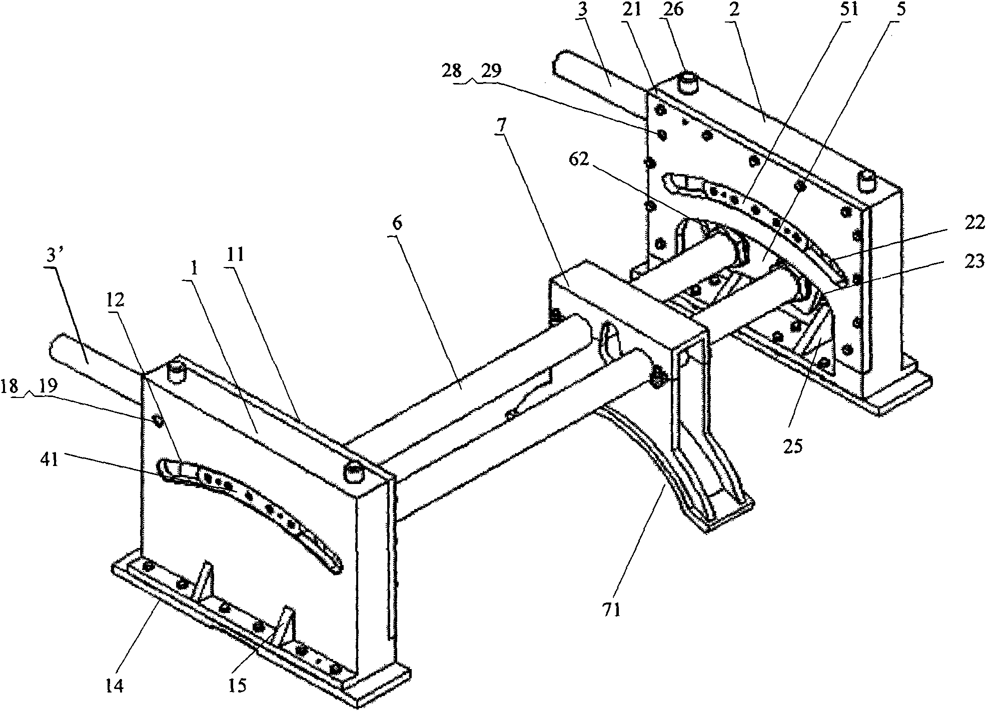 Control machine capable of carrying operation carrier to perform axial and circumferential motions relative to operation matrix
