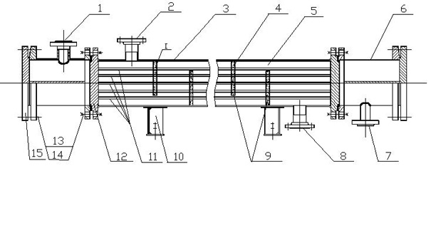 Cambered plate type gas-solid phase reactor