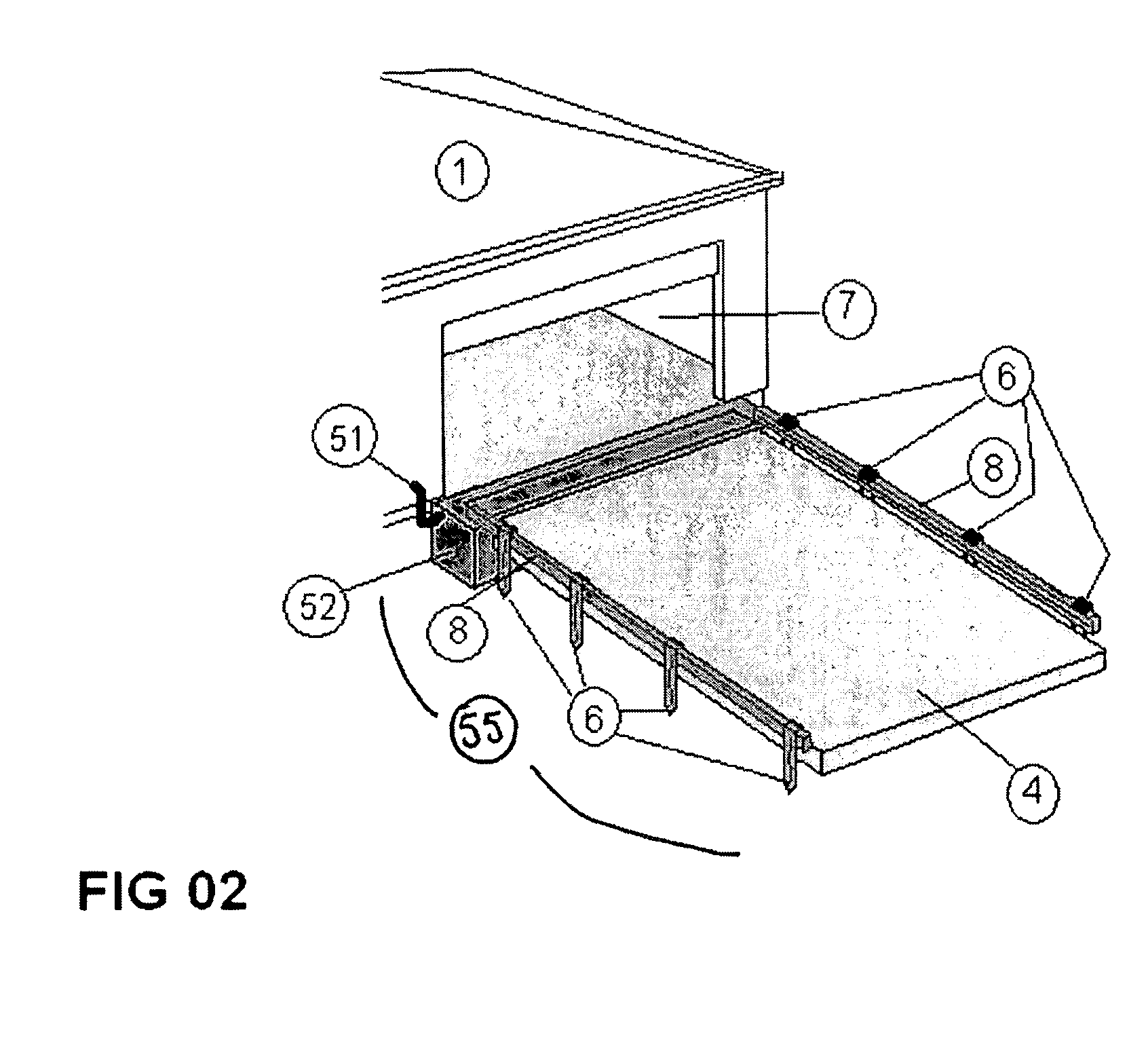 Deployment system for thermal radiating materials