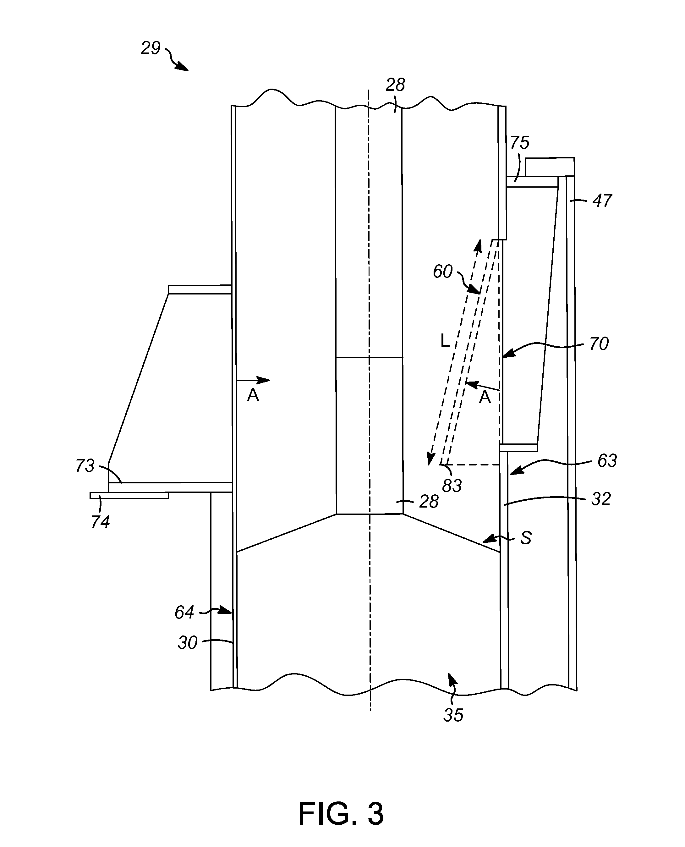 Catalyst retainer for radial flow reactor