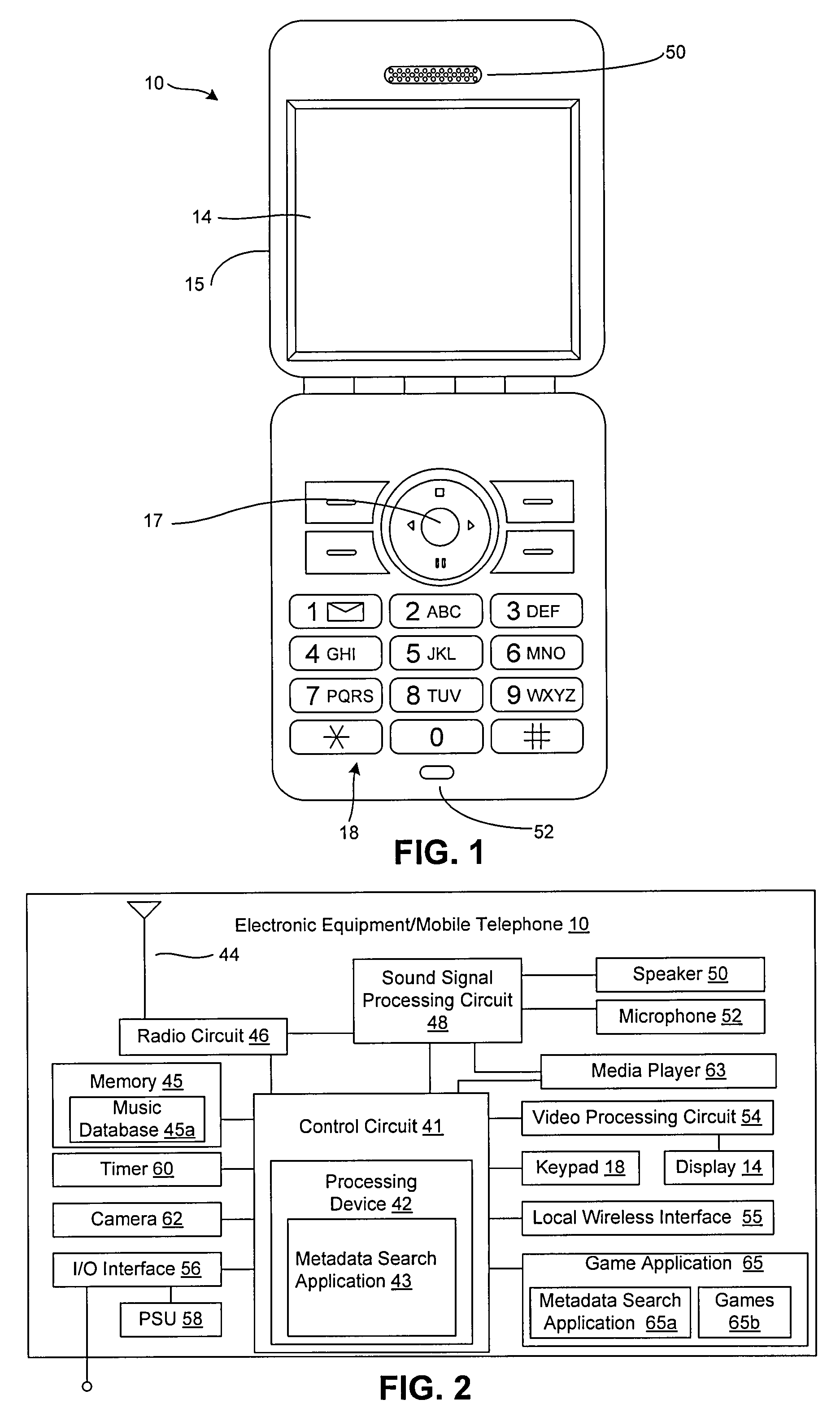 System and method of using metadata to incorporate music into non-music applications
