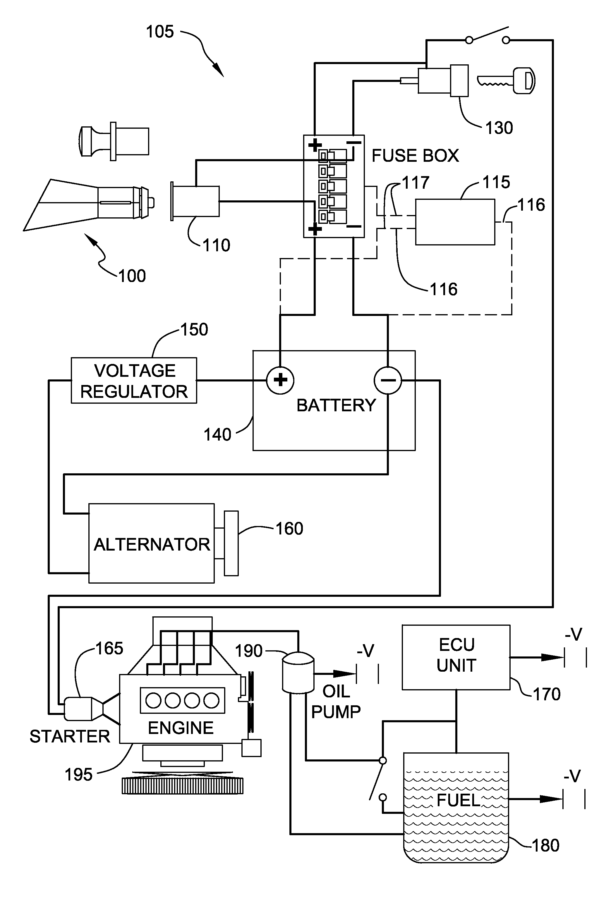 Fuell consumption reduction device