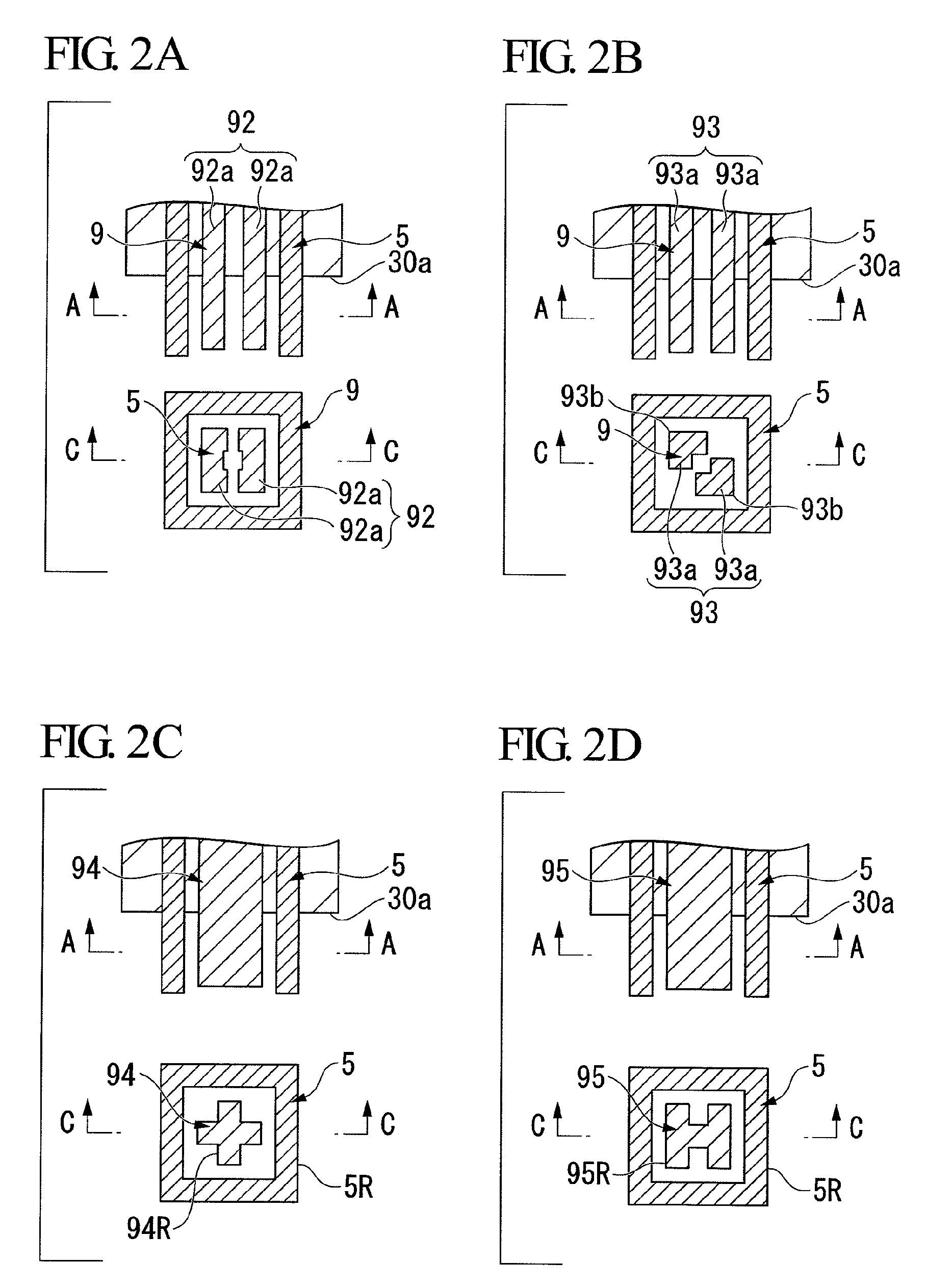Through-hole interconnection structure for semiconductor wafer