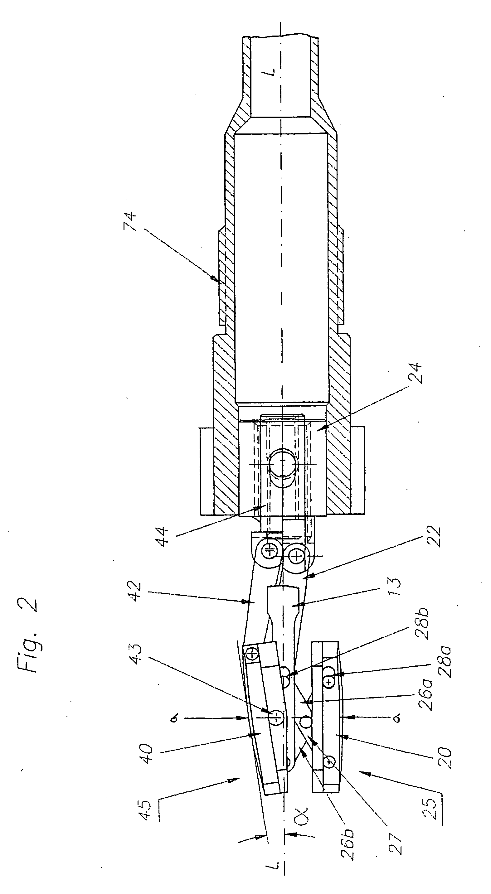 Surgical instrument to measure an intervertebral space