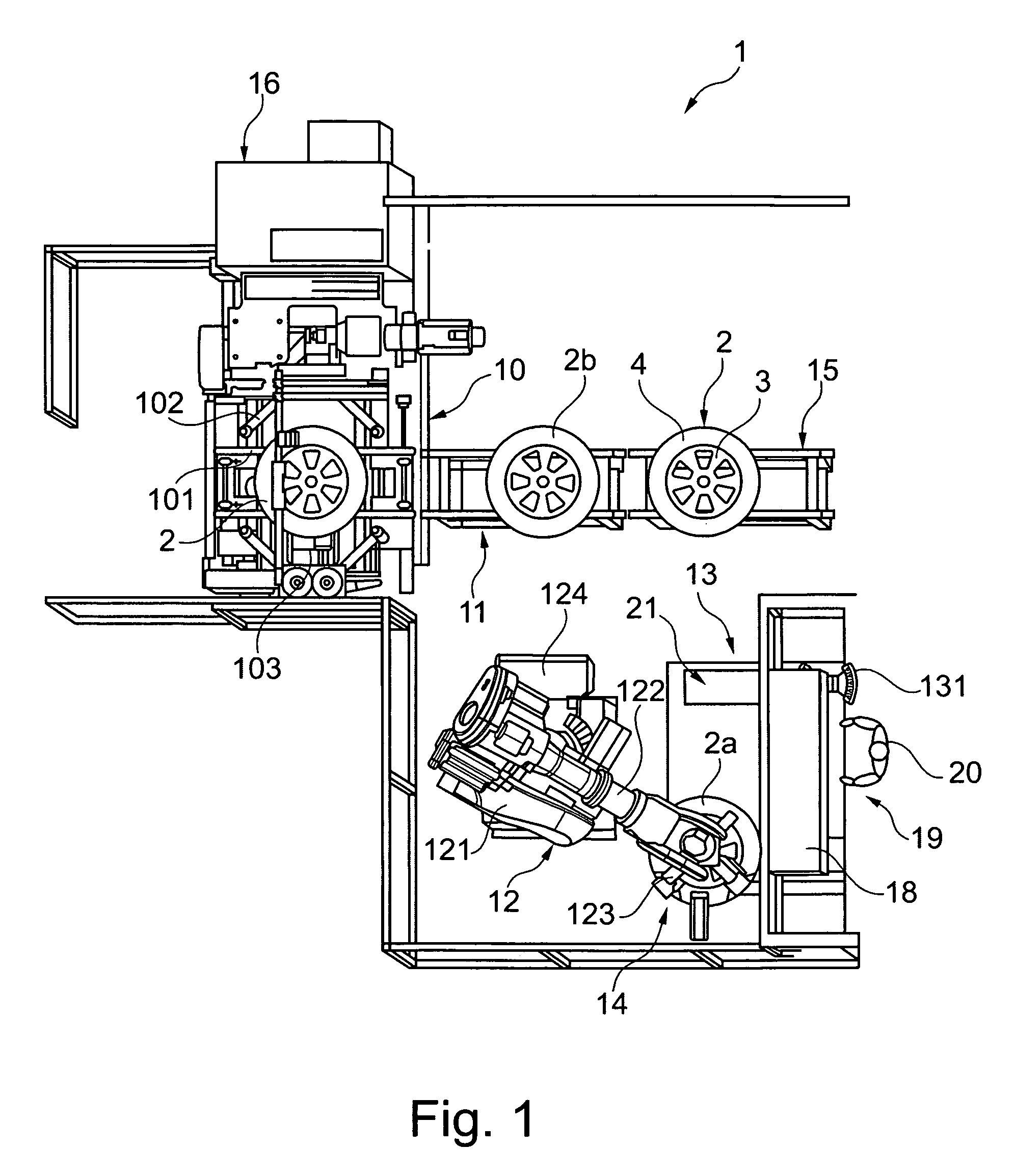 Method and device for unbalance correction on a vehicle wheel