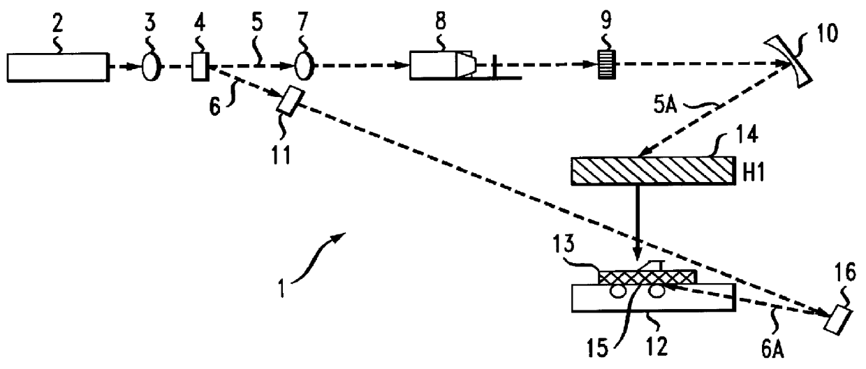 Grazing incidence holograms and system and method for producing the same