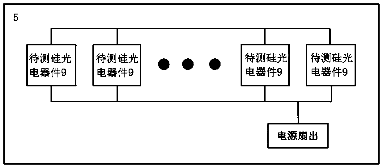 Batch measuring system for silicon photoelectric devices