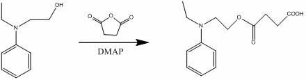 A kind of hexadendritic azosiloxane dye and its synthetic method