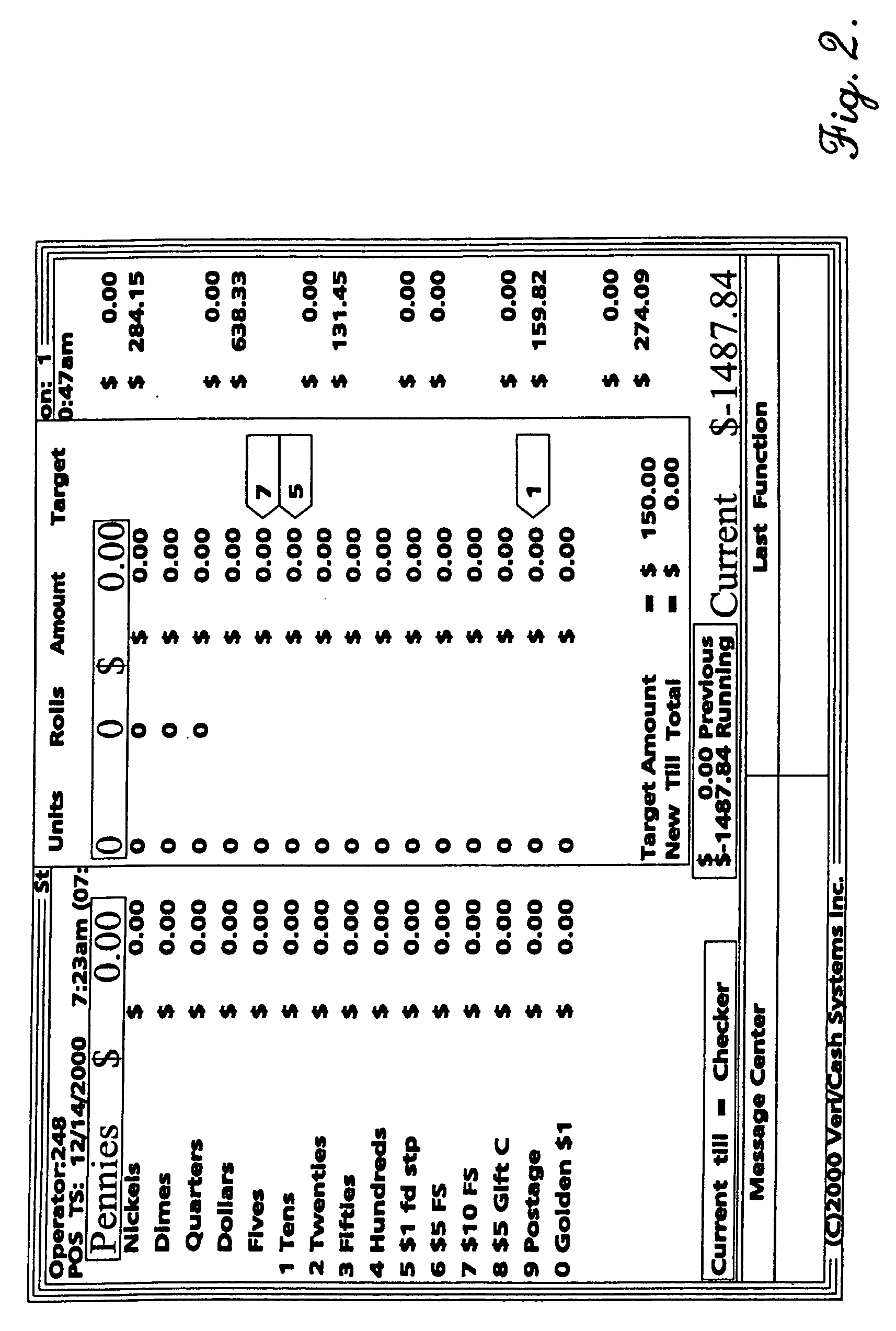 Revenue balancing method and computer program