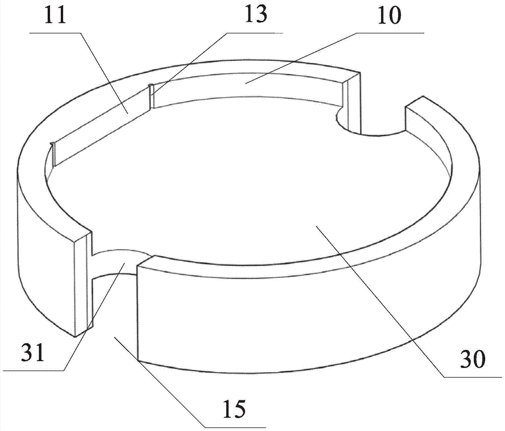 Wafer deep groove etching method